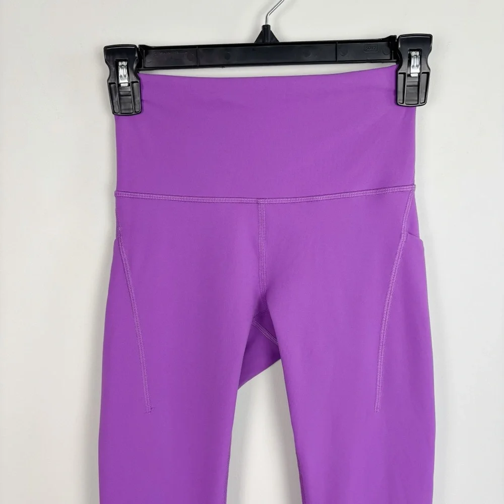 Lululemon Wunder Train High-Rise Tight with Pockets 25" Moonlit Magenta Size 4 - Picture 3 of 10